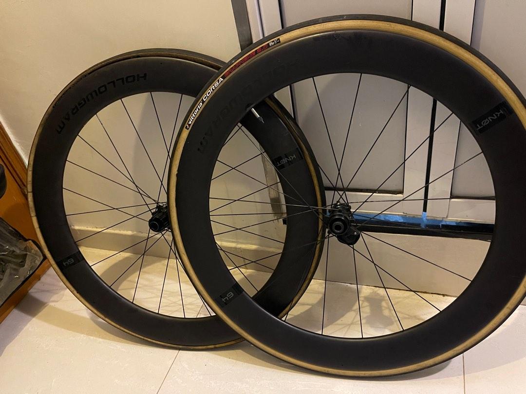 wheelset hollowgram 64 knot carbon disc