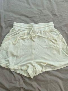 White shorts