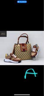 Women’s Handbag & Sneakers