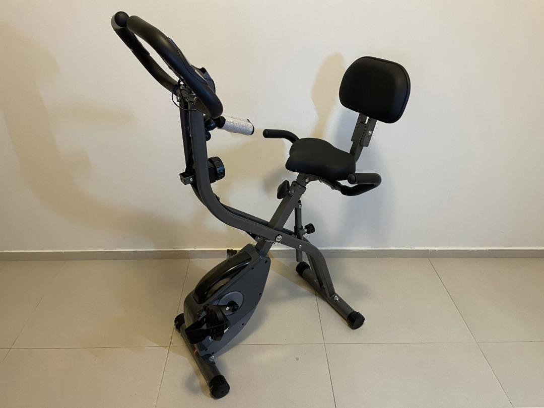 Lanos folding exercise bike assembly sales
