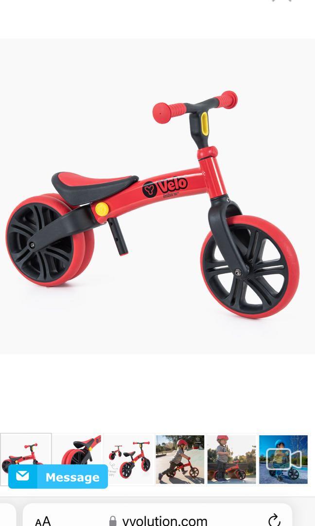 Velo jr balance bike deals
