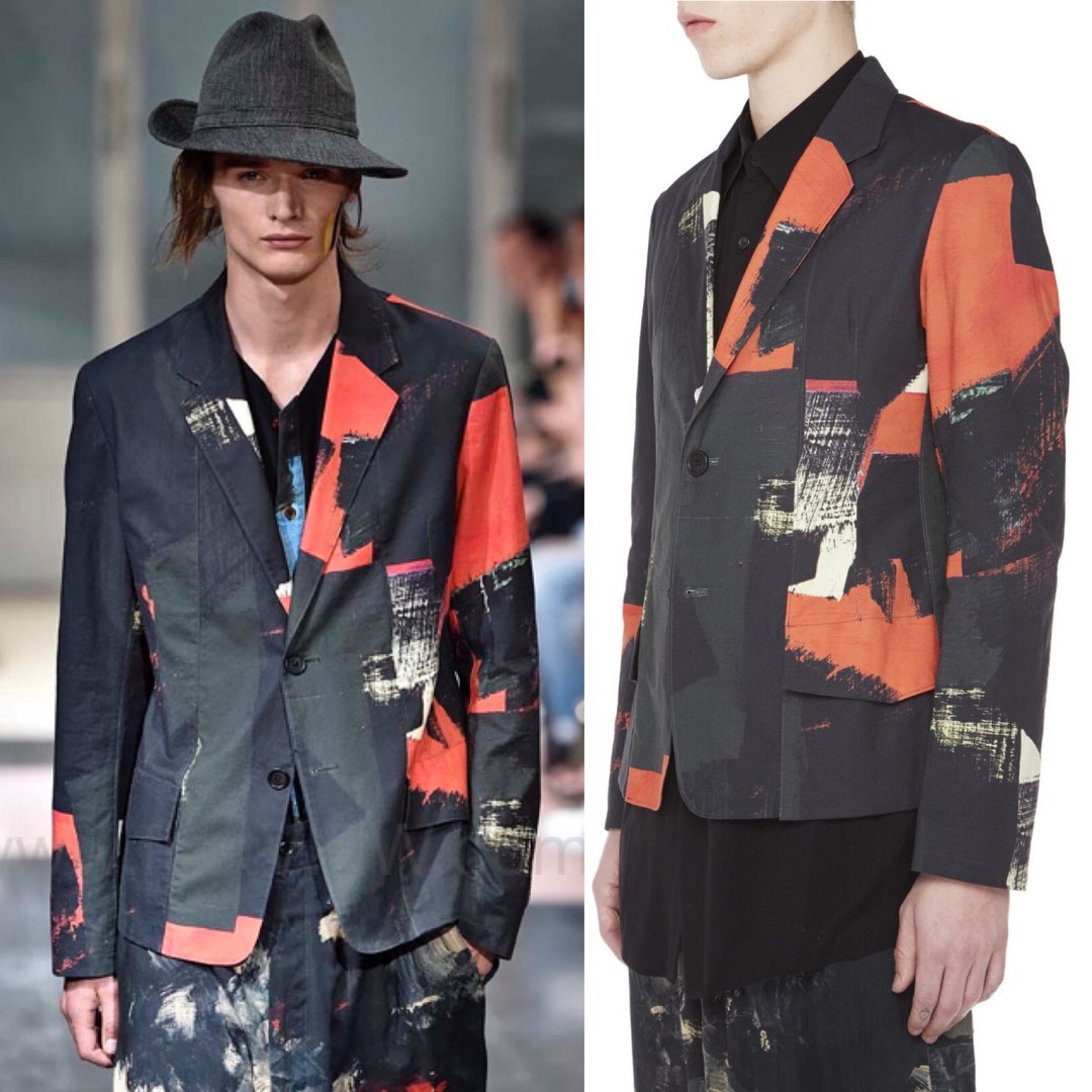 Yohji Yamamoto Pour Homme Tailored Jacket SS16 Yuka Asakura Yohji Yamamoto Pour Homme Tailored Jacket SS16 Yuka Asakura