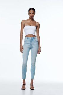 ZARA High Waist Skinny