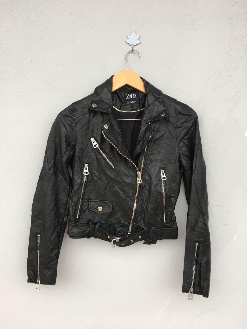 Zara sale pvc jacket