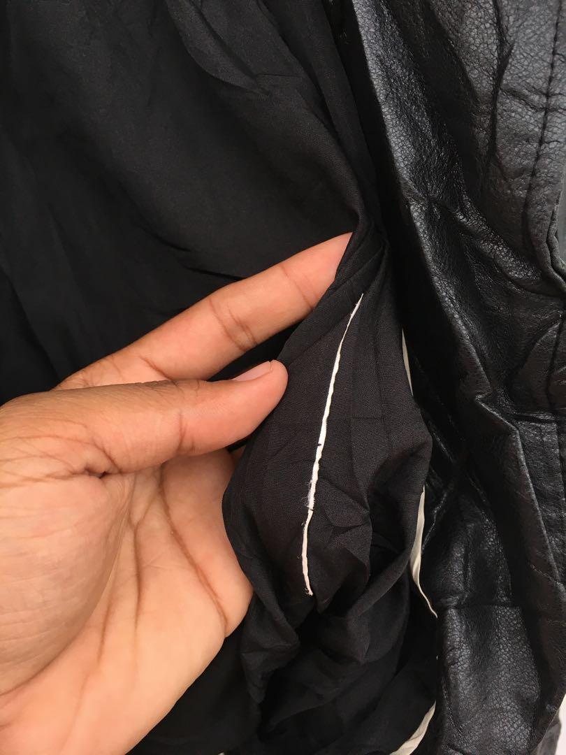 Zara cheap pvc jacket
