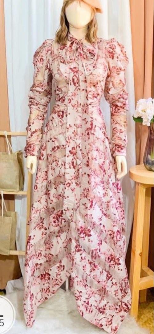 Unbridled chevron deals silk dress