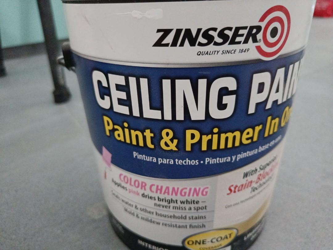 Zinsser Ceiling Paint, Furniture & Home Living, Home Improvement