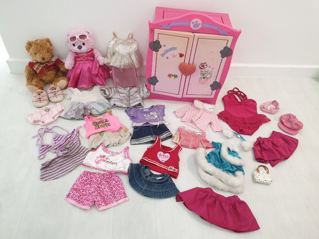 11/11 Sale! Rare build a bear workshop many clothings and accessories  bundle deal, Hobbies & Toys, Toys & Games on Carousell