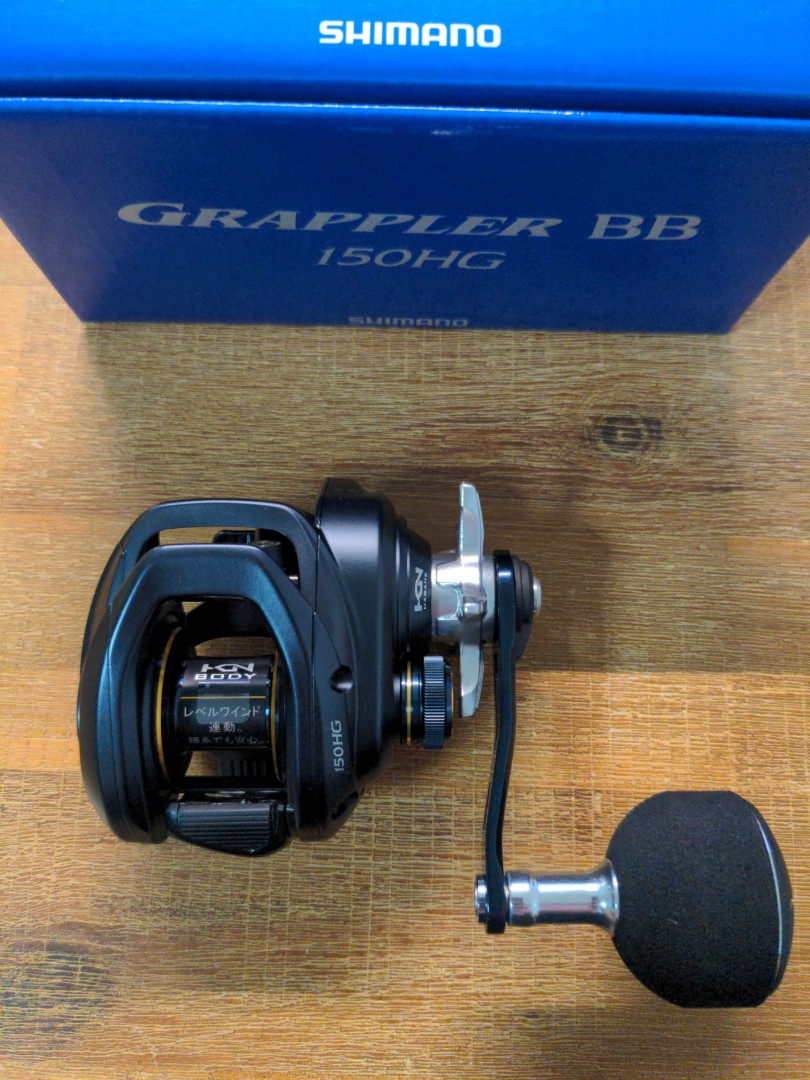 22 Grappler BB 150HG / Shimano fishing reel / For Jigging / Bait reel /  Right hand, Sports Equipment, Fishing on Carousell