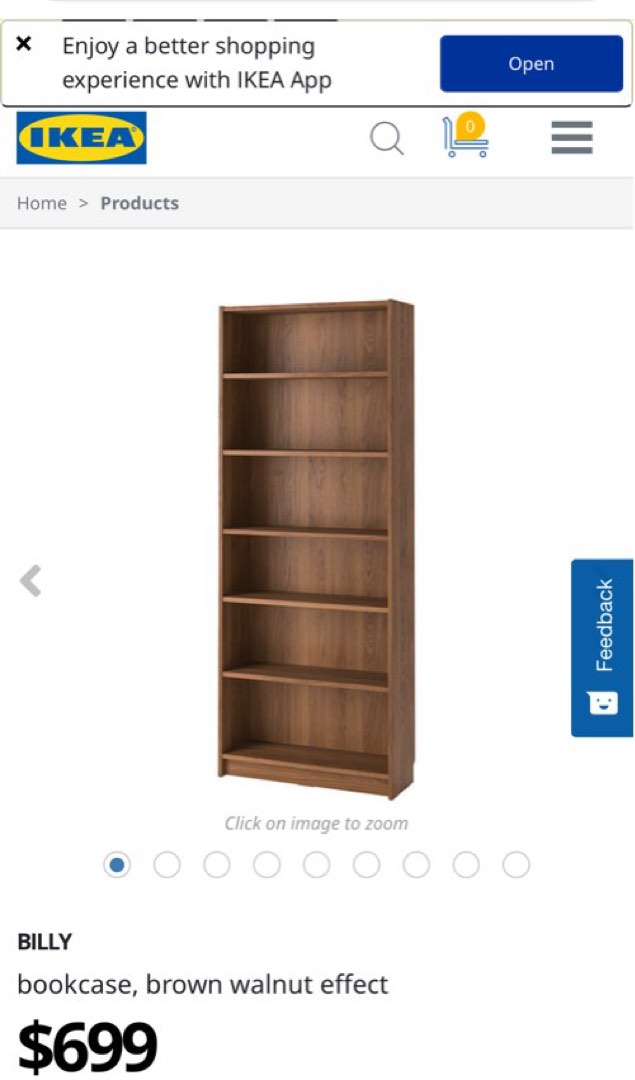 4 x IKEA billy book shelves, 傢俬＆家居, 傢俬, 書櫃、櫃子及架 Carousell