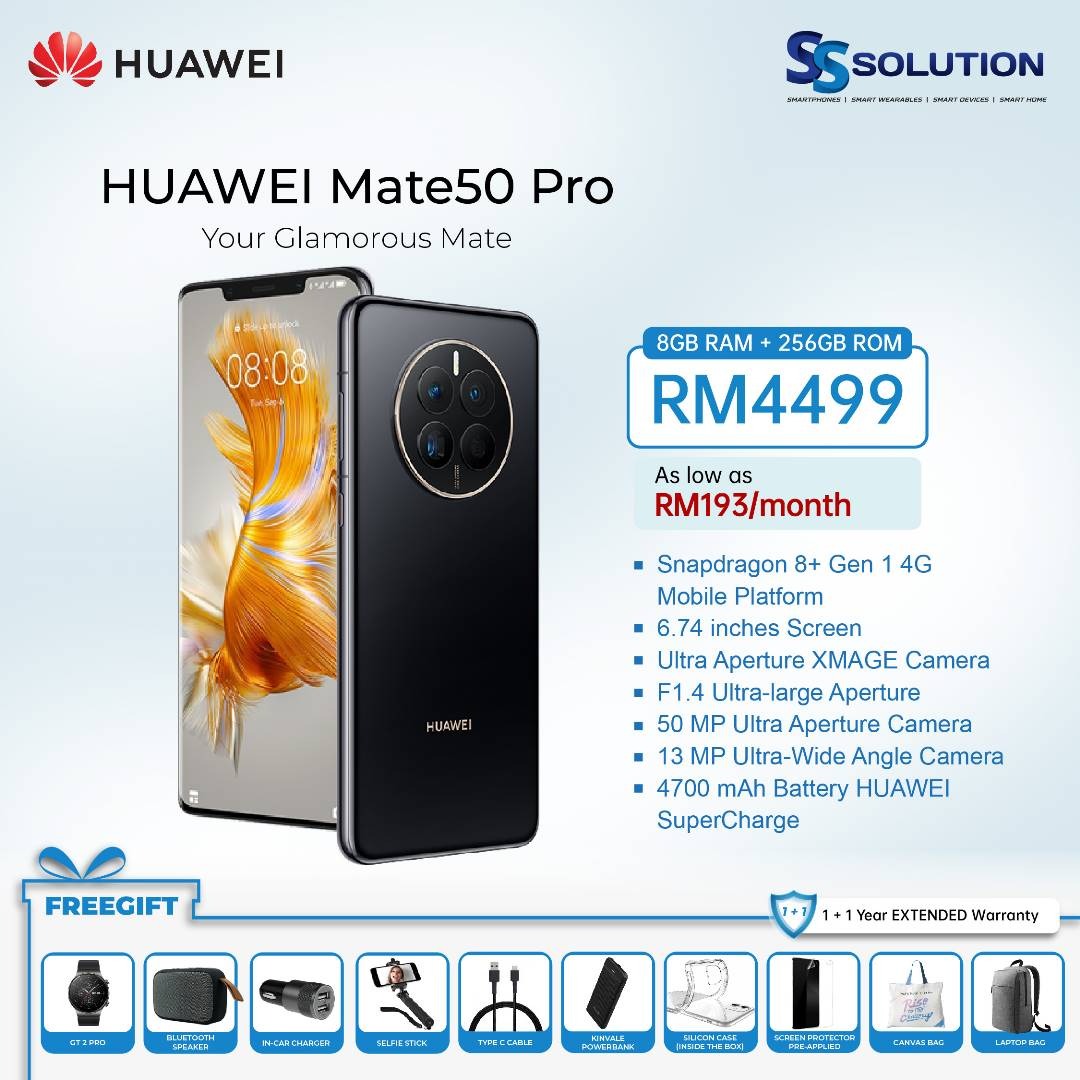 Huawei Mate 50 Pro Price in Malaysia - David Explores