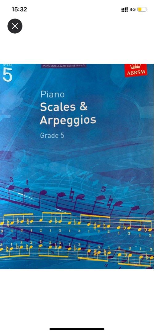 ABRSM Scales & Arpeggios Piano Grade 5, 興趣及遊戲, 音樂、樂器 & 配件, 音樂與媒體 樂譜