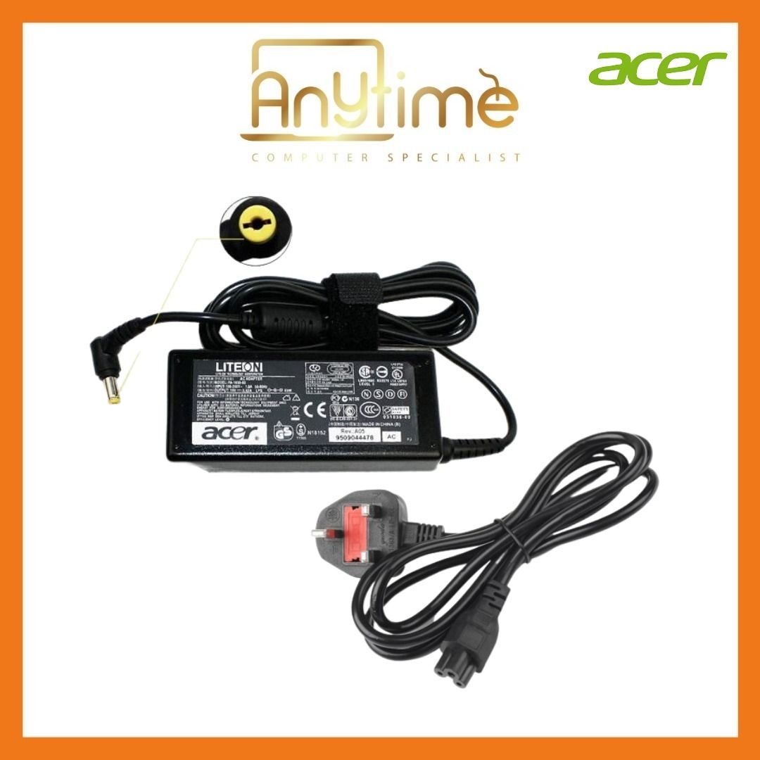 Acer aspire E5-475G E14 E15 E3-111 E3-112 4736 4736G 4736Z 4736ZG 4738  4738G 4738Z 19V  * adapter charger, Computers & Tech, Parts &  Accessories, Cables & Adaptors on Carousell