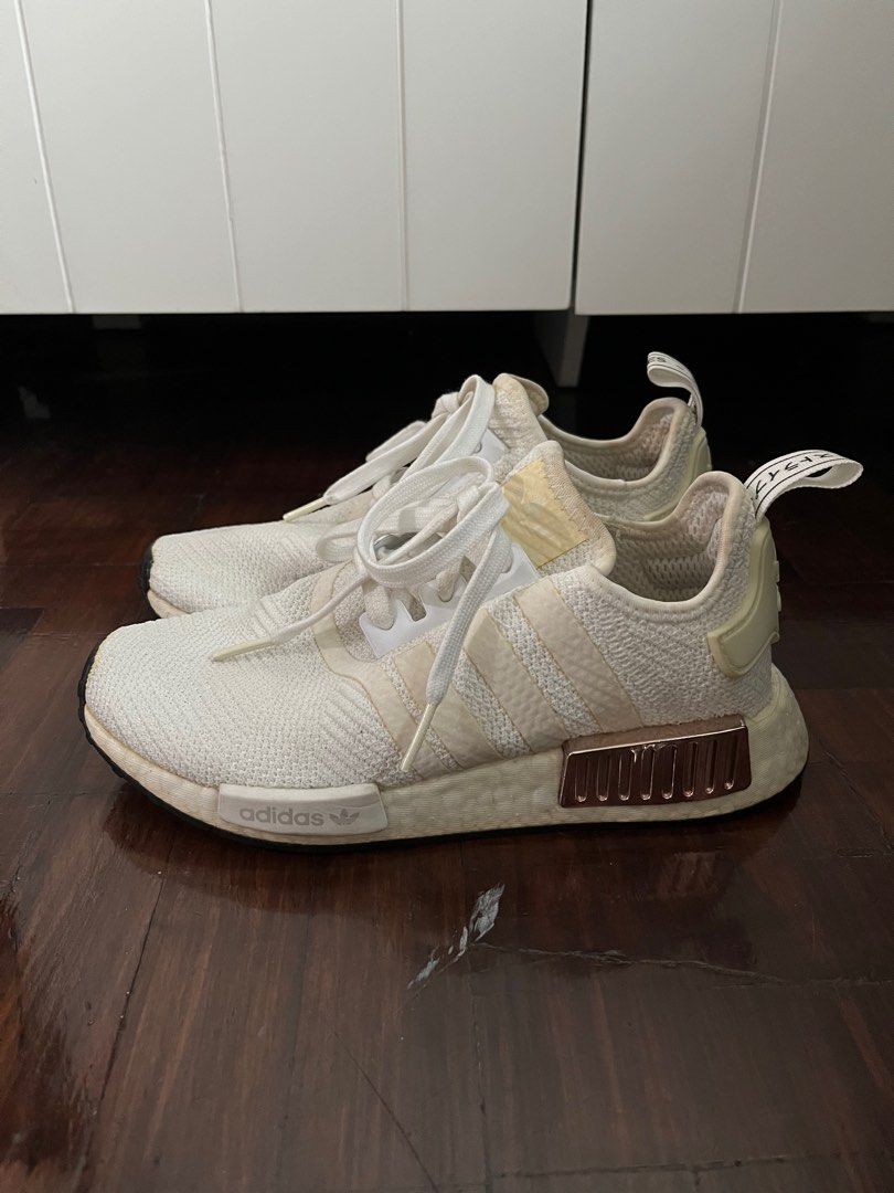 adidas Originals NMD R1 Women s in White and Rose Gold