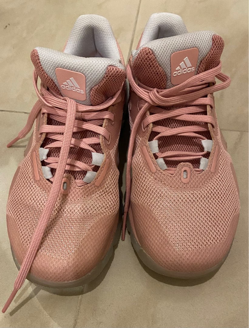 Pink cute Adidas Preloved Gym shoes for sale