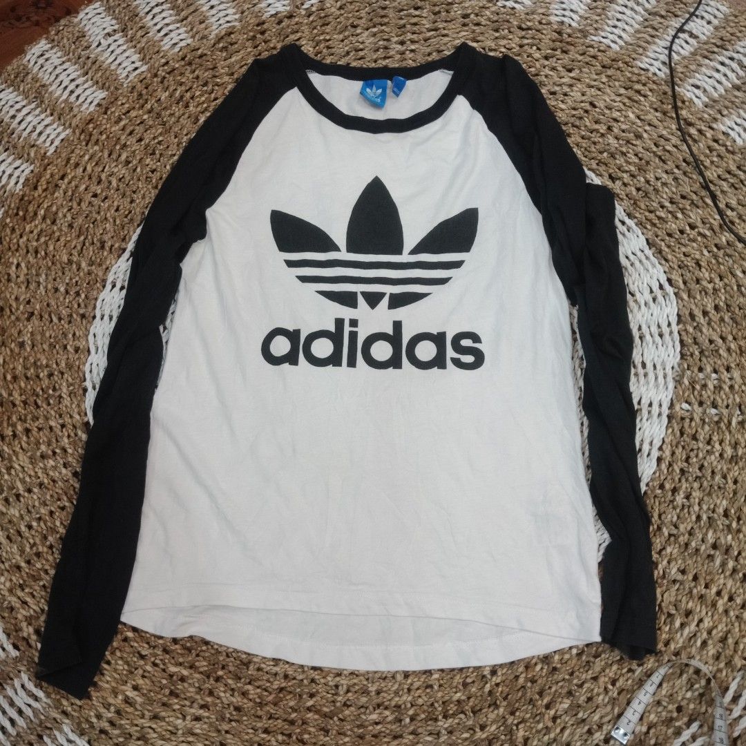 Adidas trefoil store long sleeve