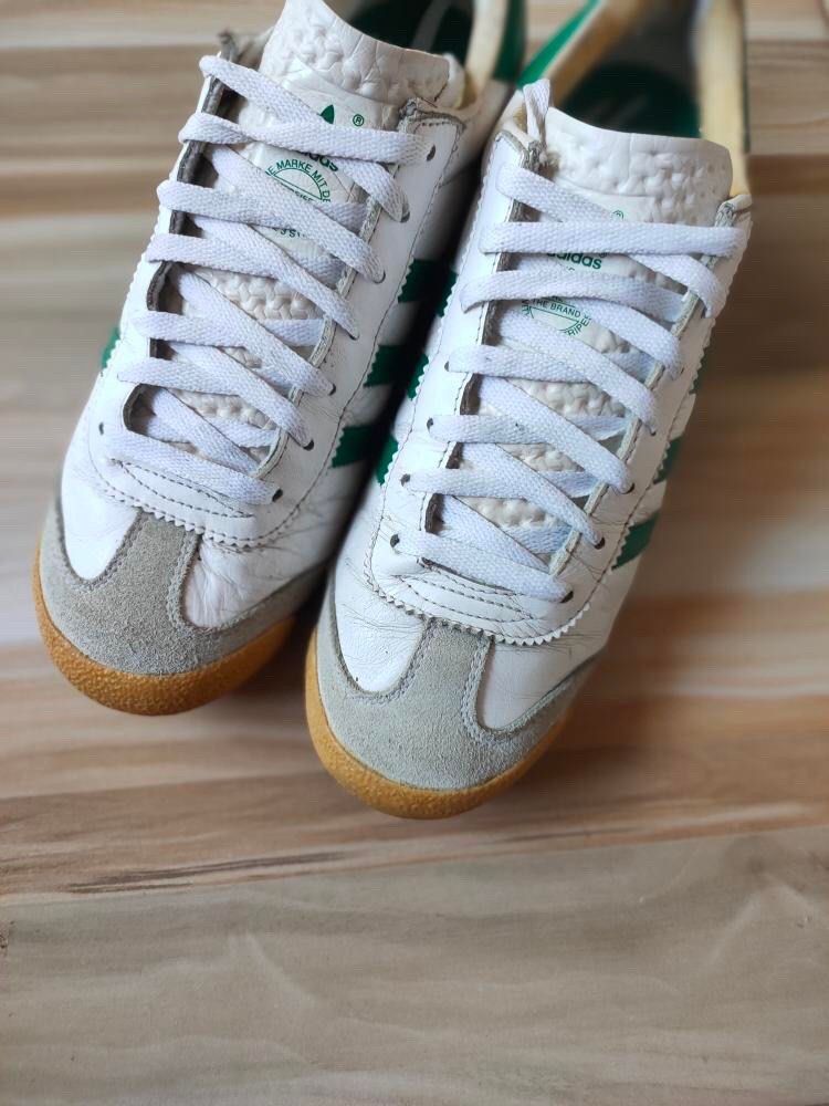 ADIDAS ROM GREEN WHITE Fesyen Pria Sepatu Sneakers di