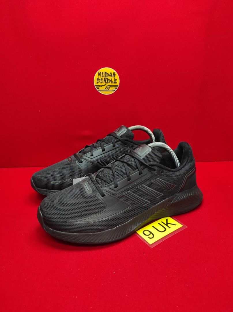Adidas falcon all black store
