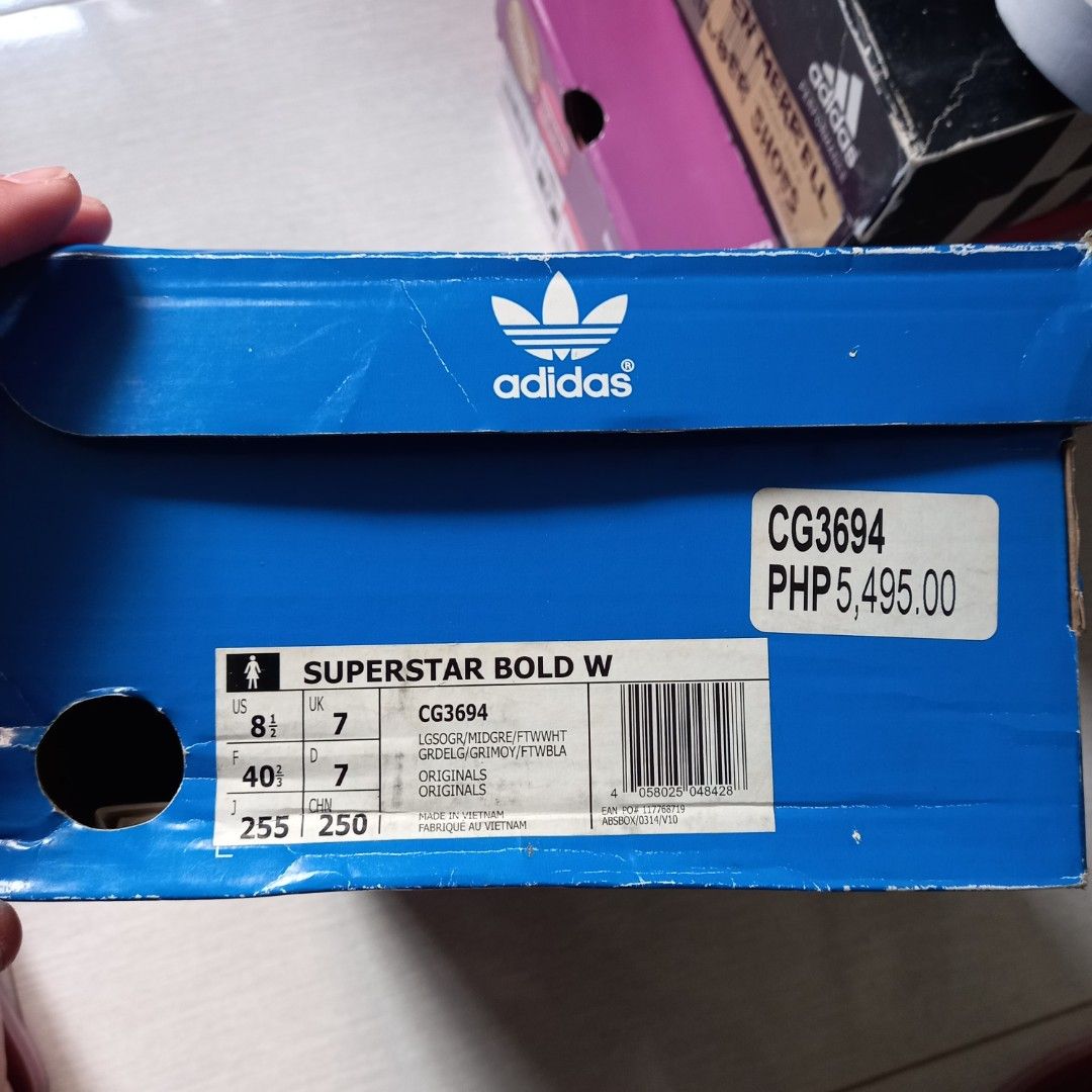 Adidas superstar bold blue size 5 2025