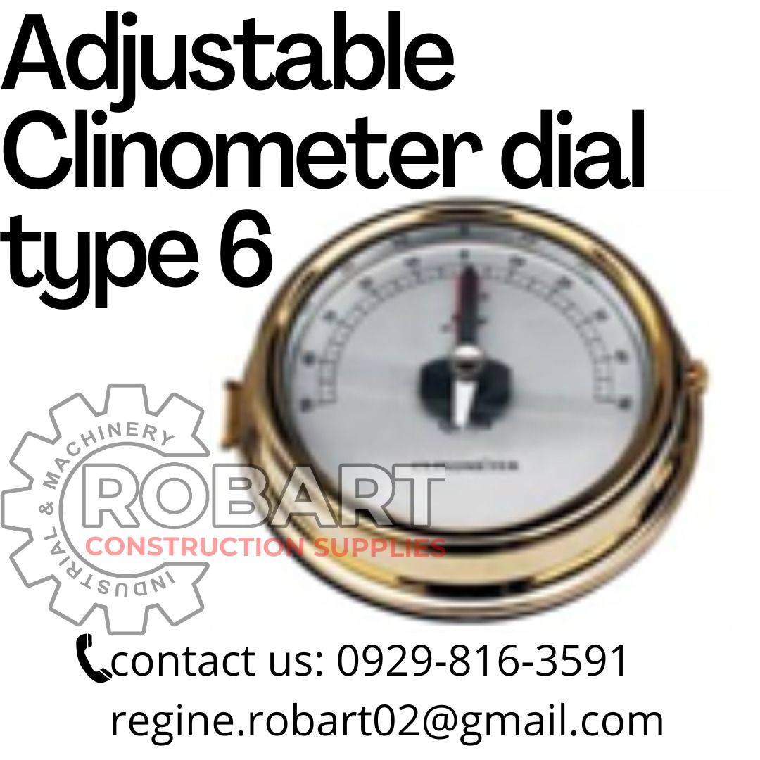 Adjustable Clinometer dial type 6, Commercial & Industrial ...