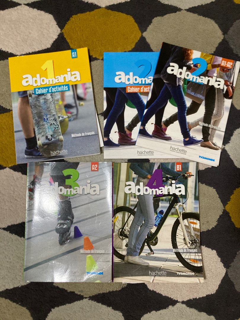 Adomania 1-4, Hobbies & Toys, Books & Magazines, Textbooks on Carousell