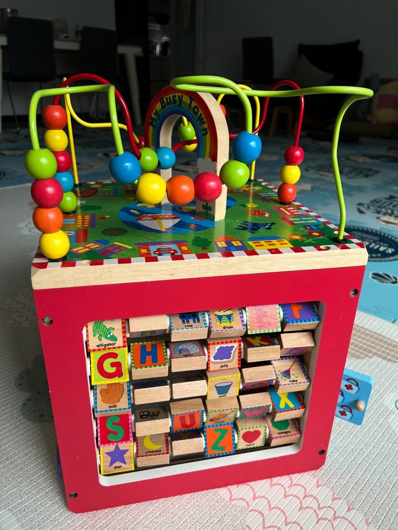 Alex discover my busy town wooden activity cube store