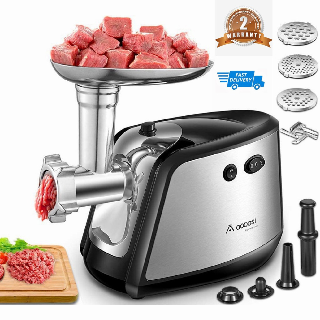 Aobosi Electric Meat Aobosi Grinder 3in1 Multi Mincer With 3