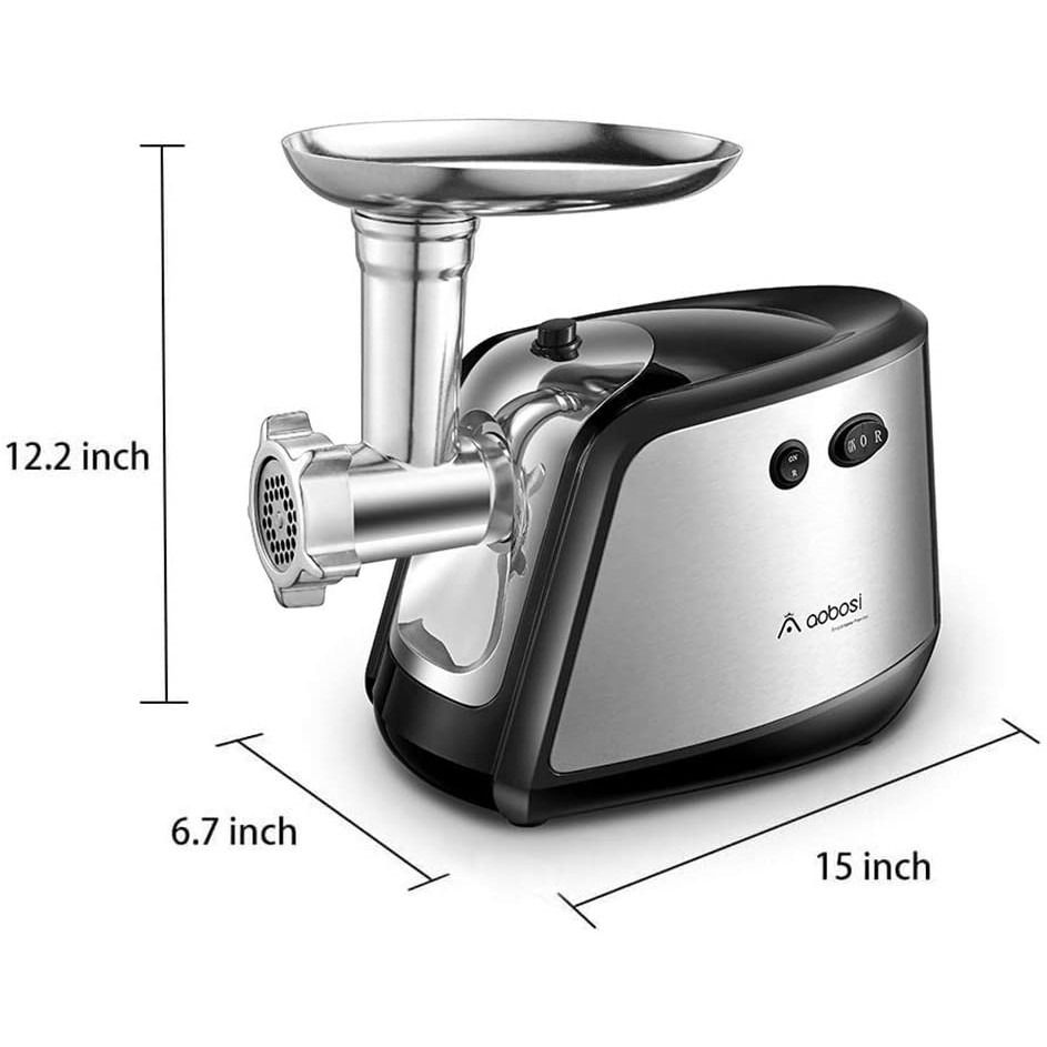 Aobosi Electric Meat Aobosi Grinder 3in1 Multi Mincer With 3