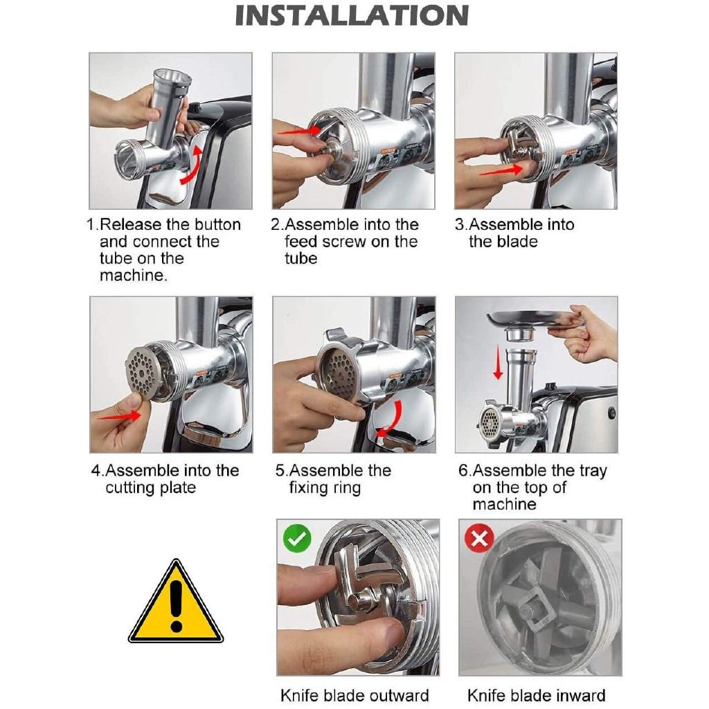 Aobosi Electric Meat Aobosi Grinder 3in1 Multi Mincer With 3