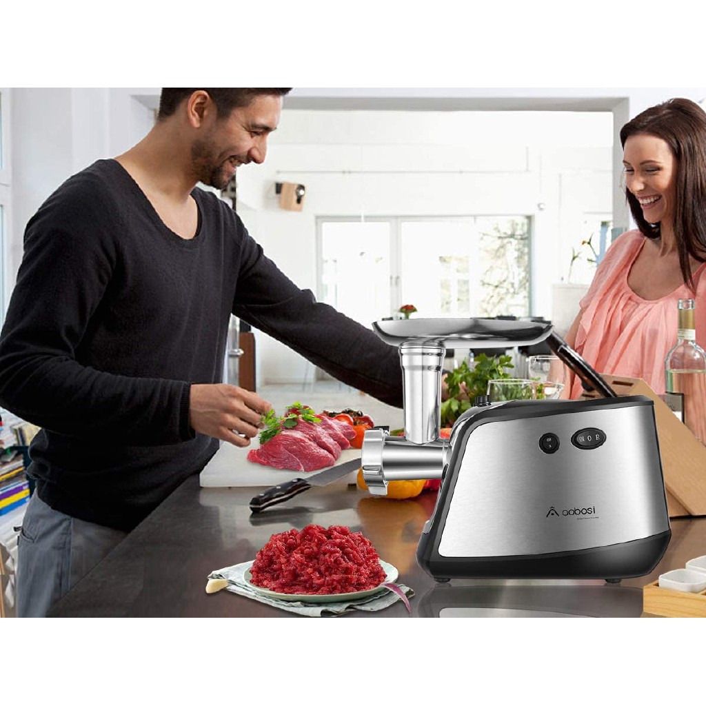Aobosi Electric Meat Aobosi Grinder 3in1 Multi Mincer With 3