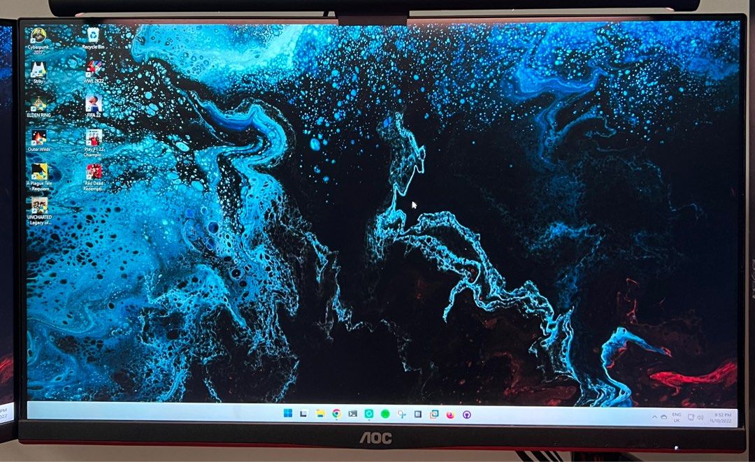 Aoc 24g2 144hz Monitor Computers Tech Parts Accessories Monitor Screens On Carousell