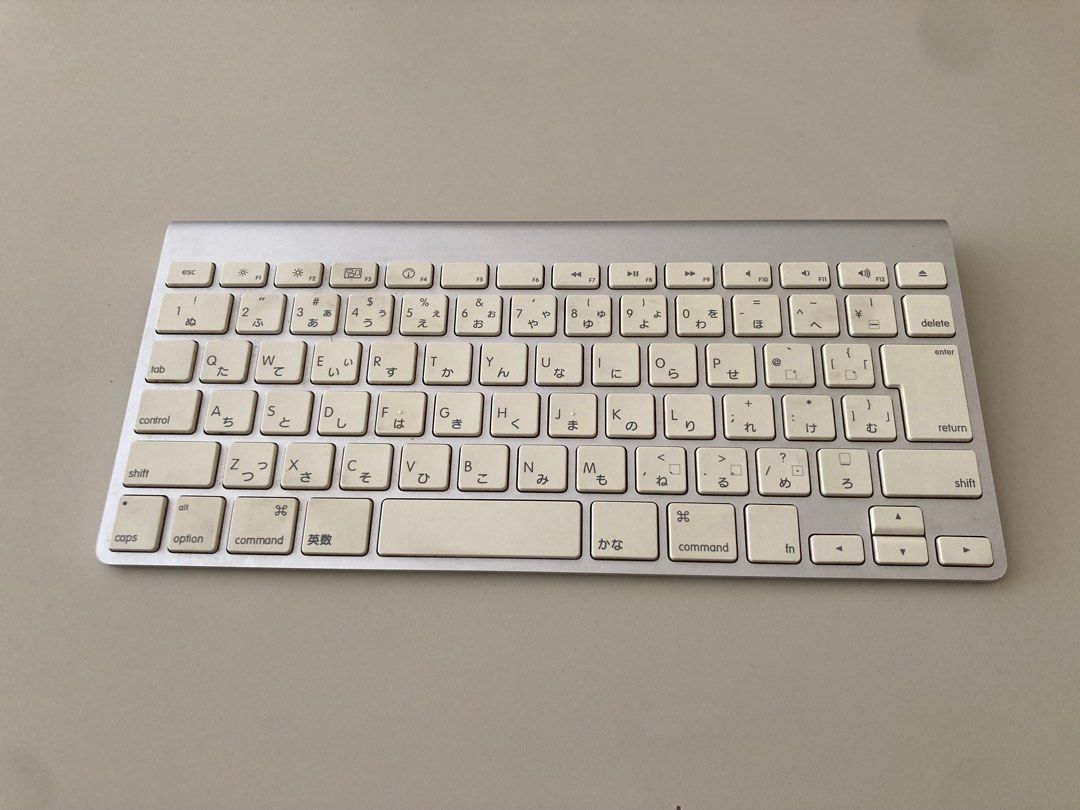 Apple Japanese wireless Bluetooth keyboard, 電腦＆科技, 電腦周邊及配件, 電腦鍵盤及相關產品