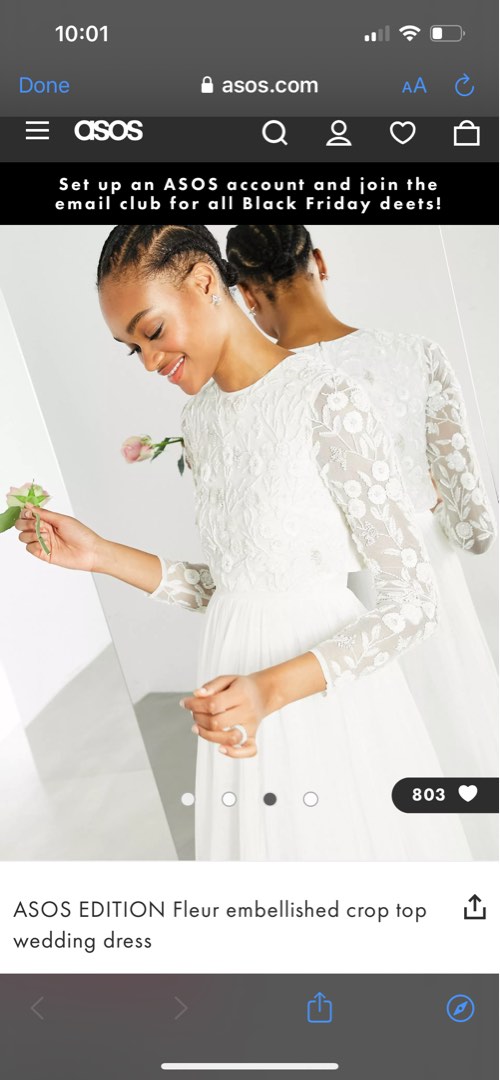 sachin and babi light blue dress Asos Wedding Dress, Women's Fashion, Dresses & Sets, Evening dresses &  gowns on Carousell
