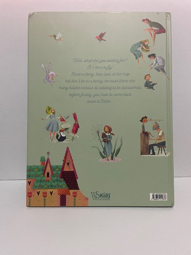 Children's Book Atlas of Fairy Tales hardbound, Hobbies & Toys,