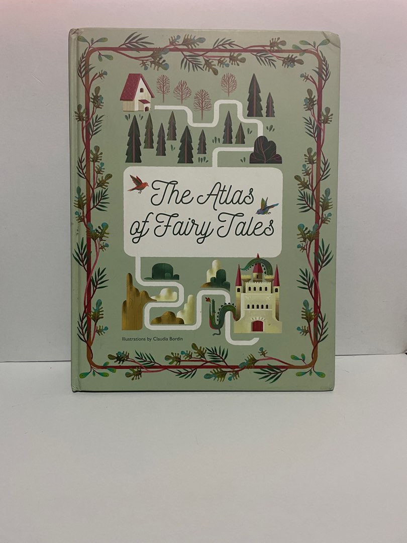Children's Book Atlas of Fairy Tales hardbound, Hobbies & Toys,