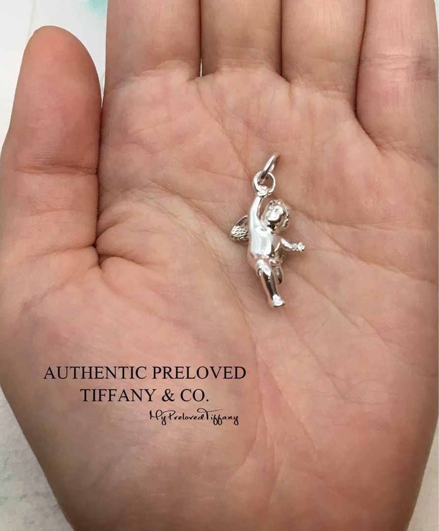 Tiffany and hotsell co angel necklace