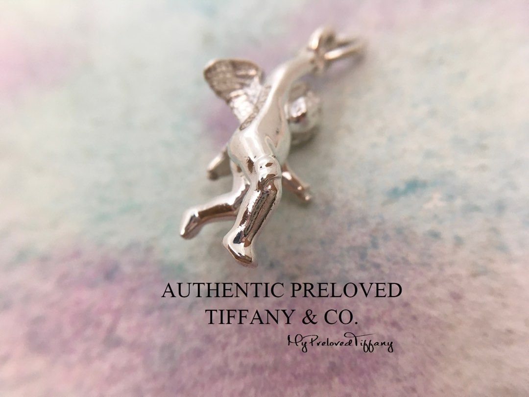 Tiffany cherub charm on sale