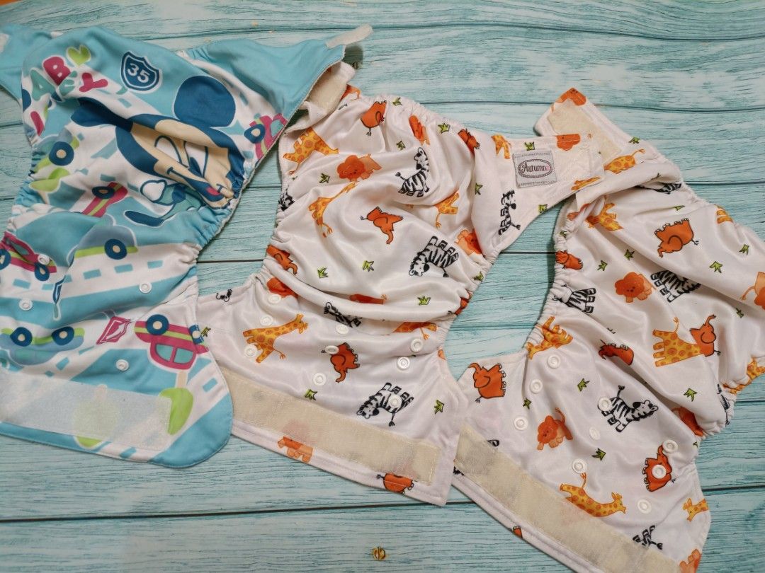 Autumnz Cloth Diapers Reusable Pampers, Babies & Kids, Bathing