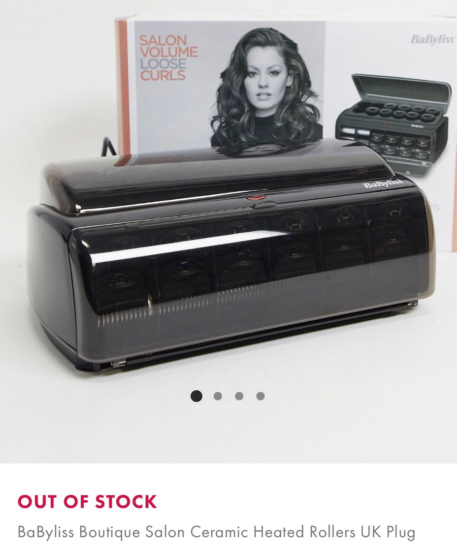 Babyliss boutique salon ceramic rollers shop