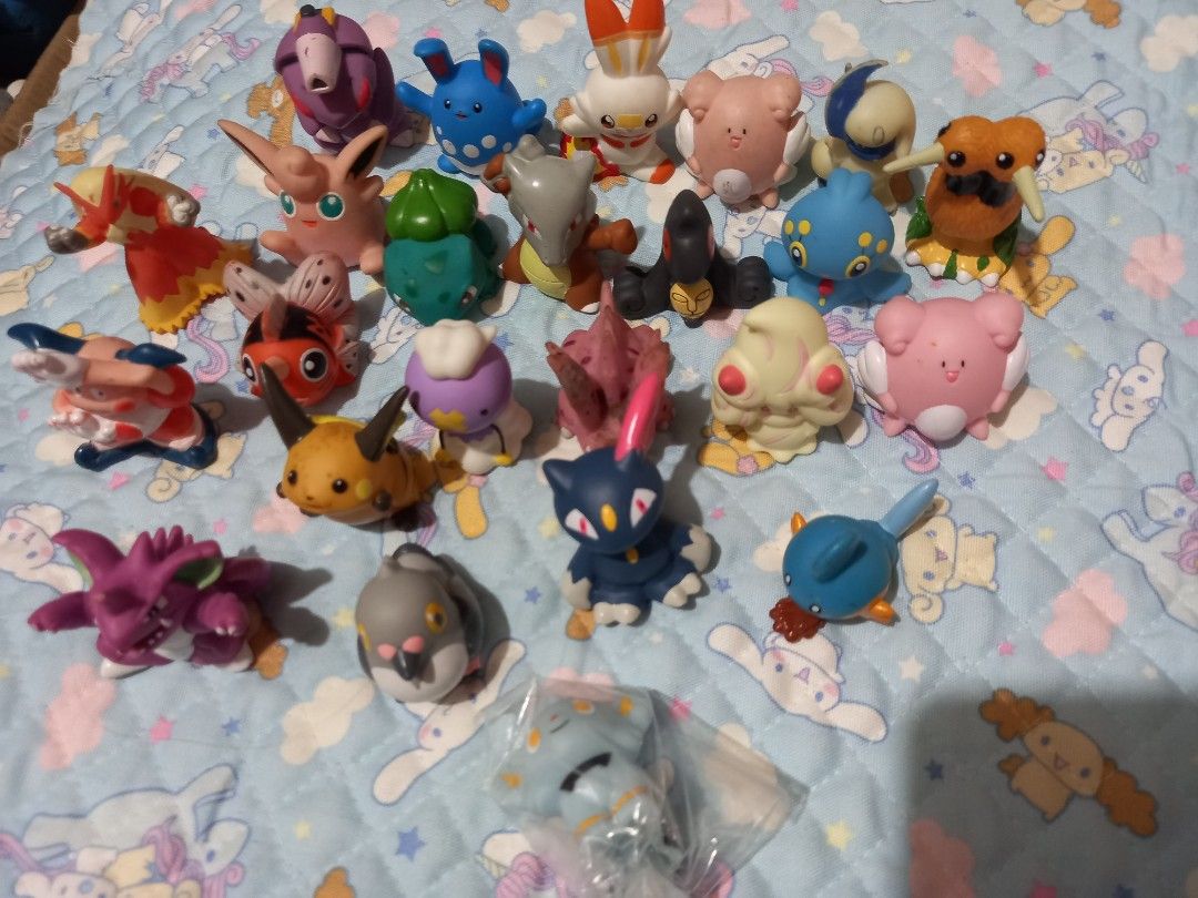 Bandai pokemon finger puppets clearance