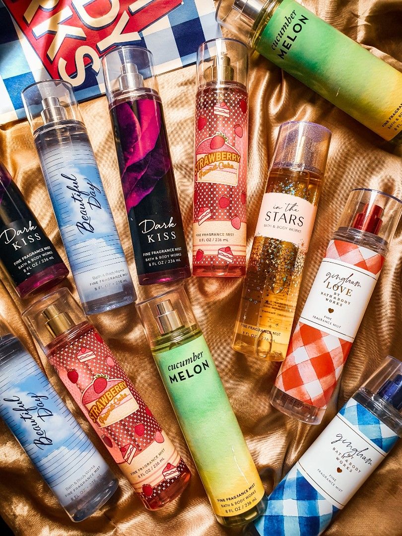 Bath Body Works Fragrance Mist Beauty Personal Care Fragrance