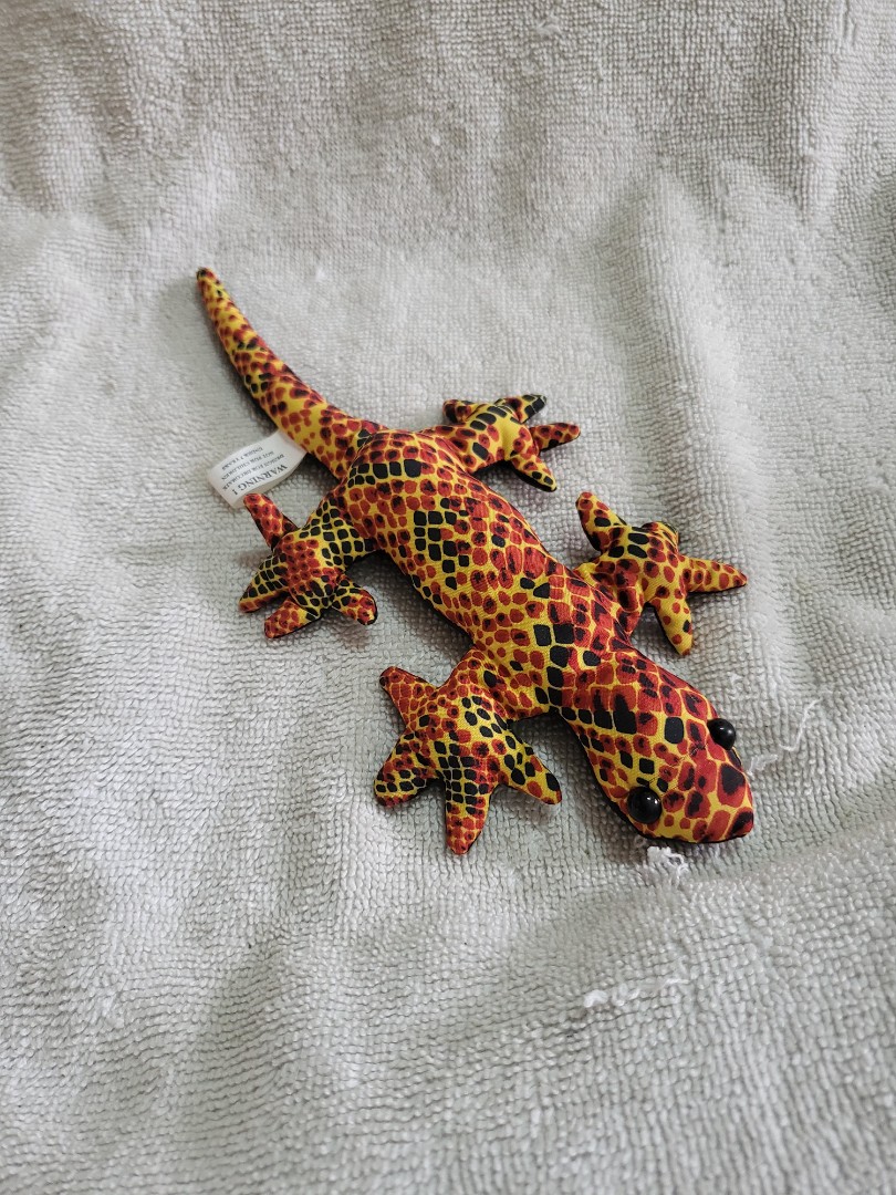 Sand filled gecko toy hot sale
