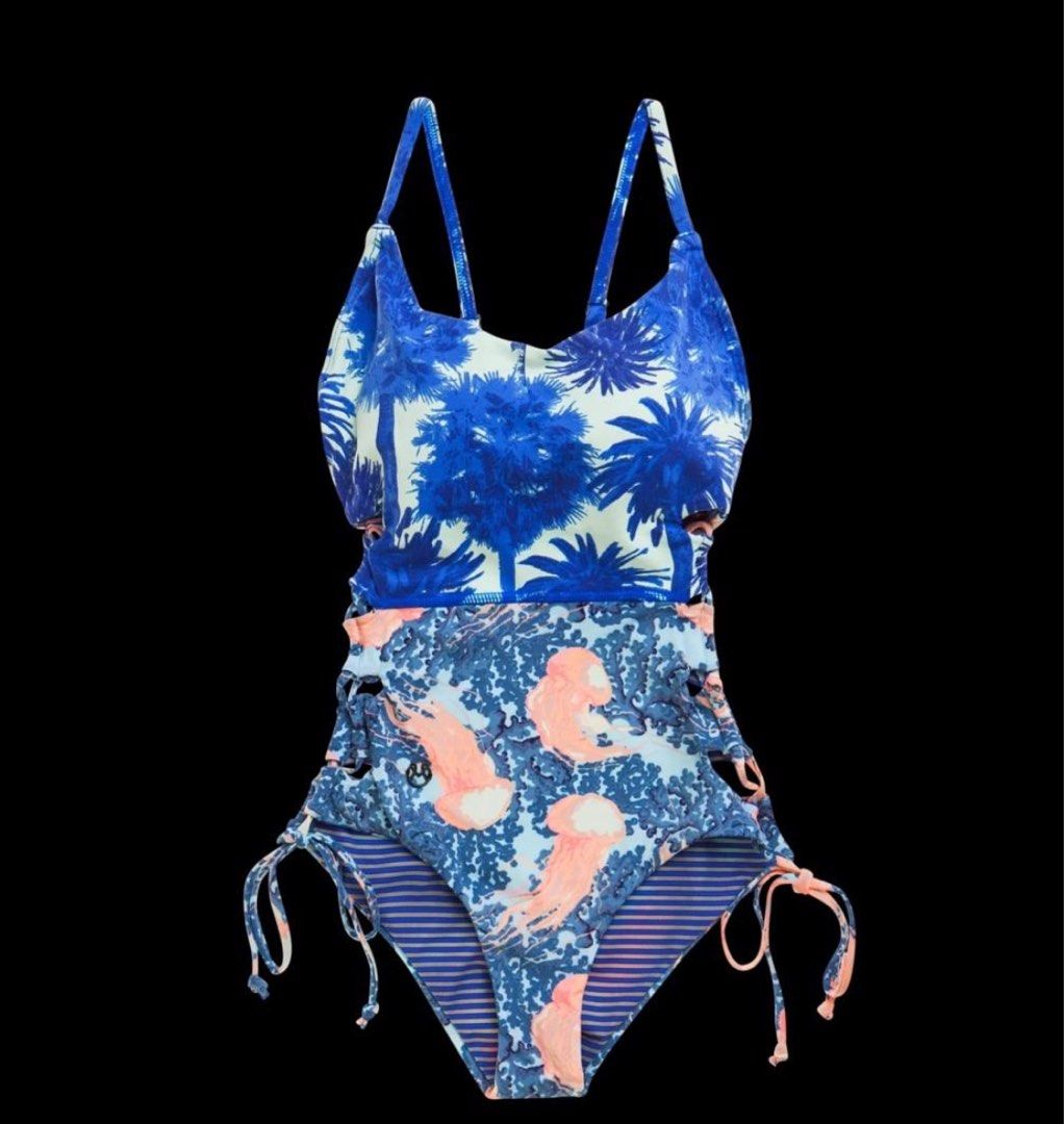 Bella Kini Tropical / Jellyfish, Women's Fashion, Swimwear, Bikinis