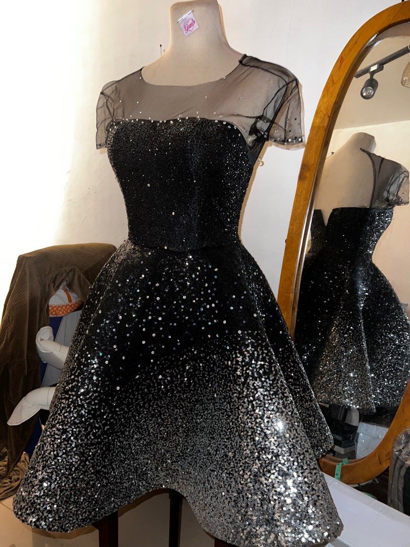Black Cocktail Dress Women s Fashion Dresses Sets Evening