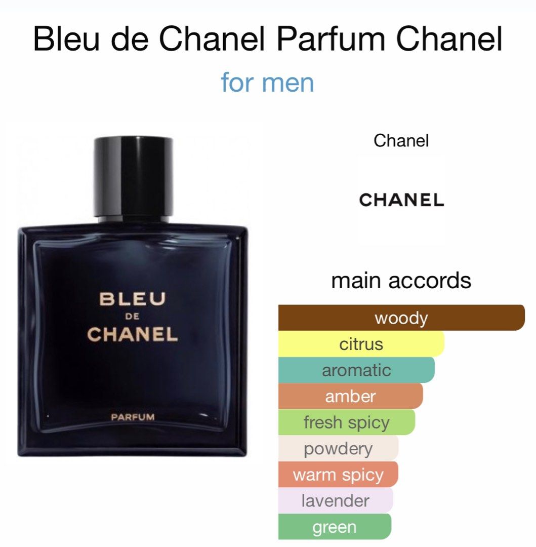 Bleu de Chanel eau de parfum 100ml, Beauty & Personal Care, Fragrance