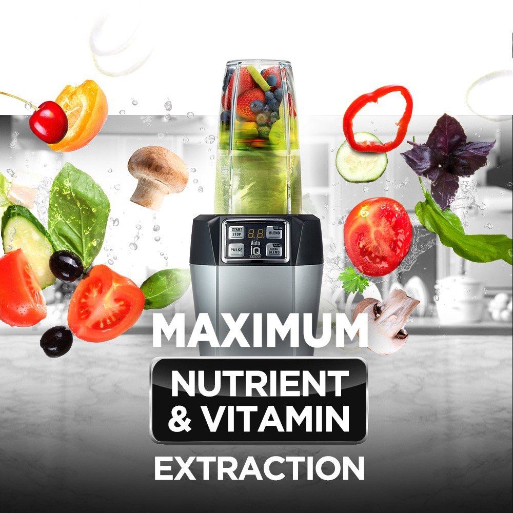 BNIB Ninja Professional AutoIQ Blender with Nutrient Extraction 1000W
