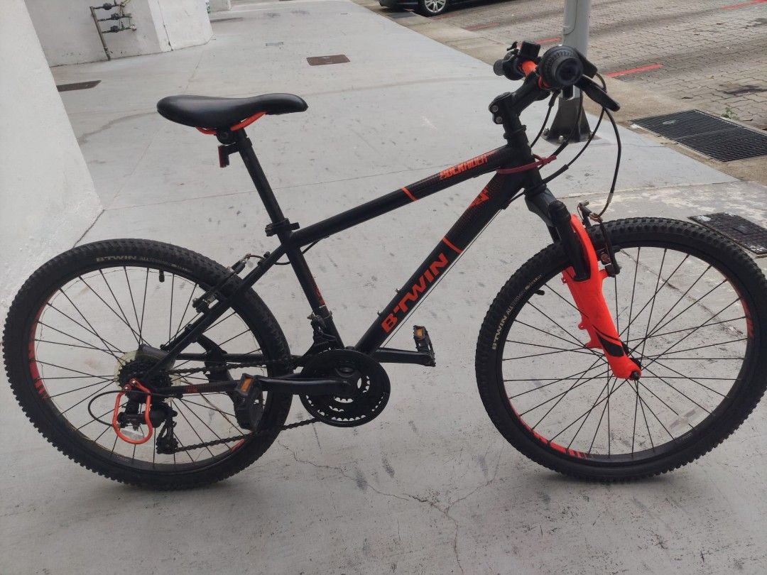 B'TWIN ROCKRIDER ST 500 .24_ INCH, Sports Equipment, Bicycles & Parts ...