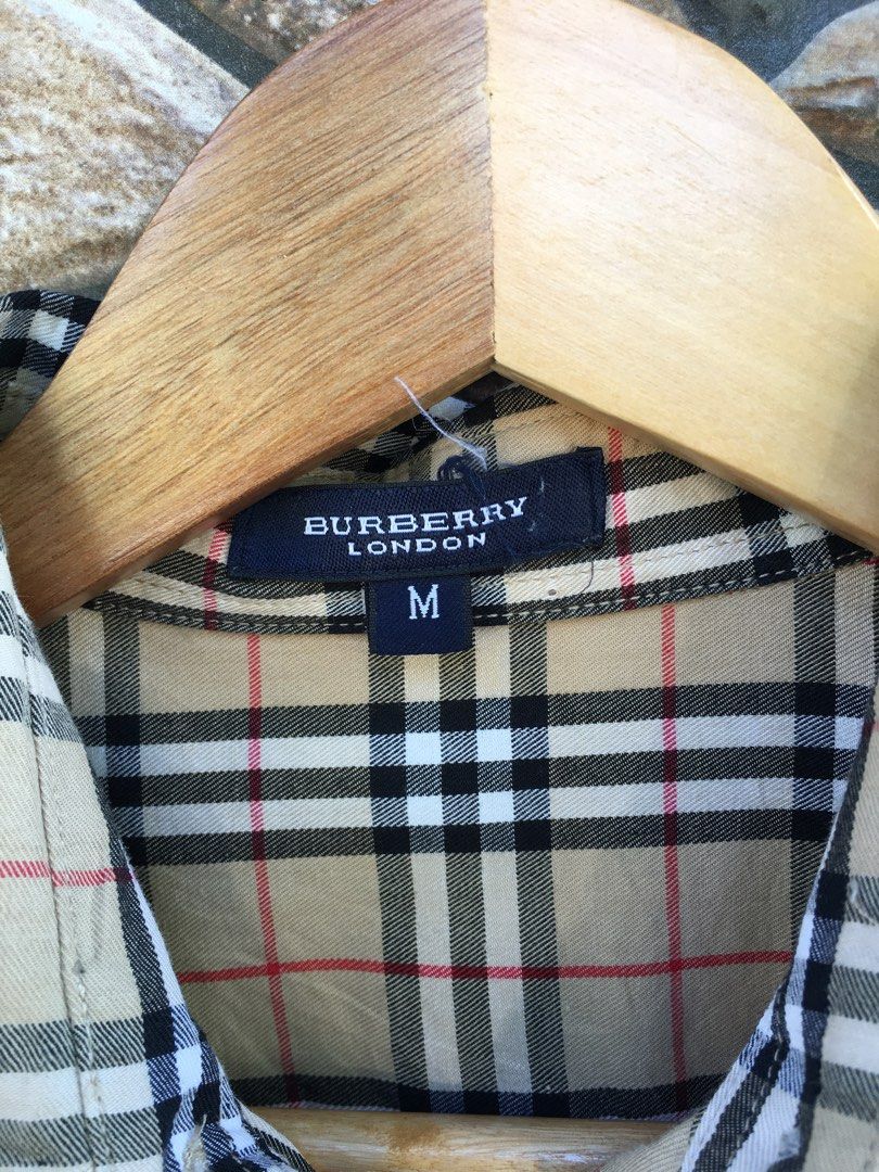 Burberry london sales nova check shirt