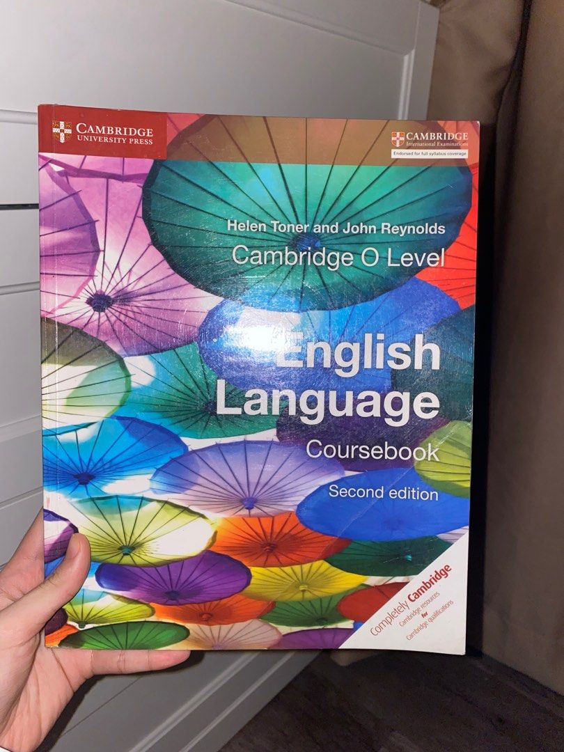 Cambridge O Level English Language Coursebook Hobbies And Toys Books And Magazines Textbooks On 3348