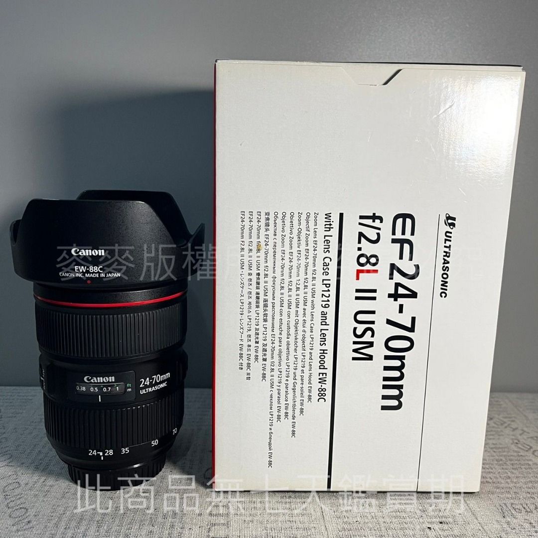 人気第6位 CANON F4L EF24-70mm 标准变焦镜头单反相机镜头海外版 F4L